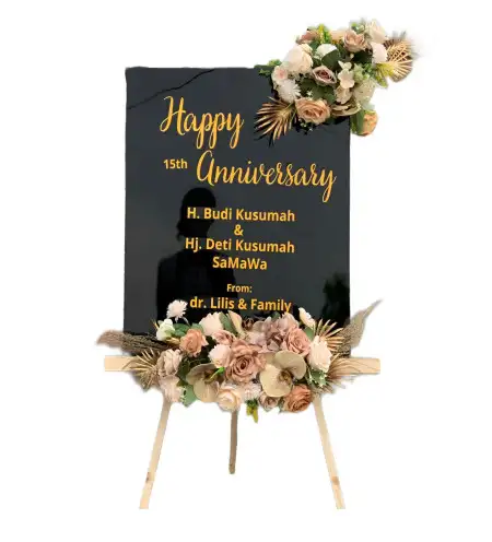 Papan Bunga Akrilik Johorejo