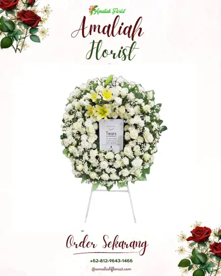 Krans Bunga Duka Johorejo